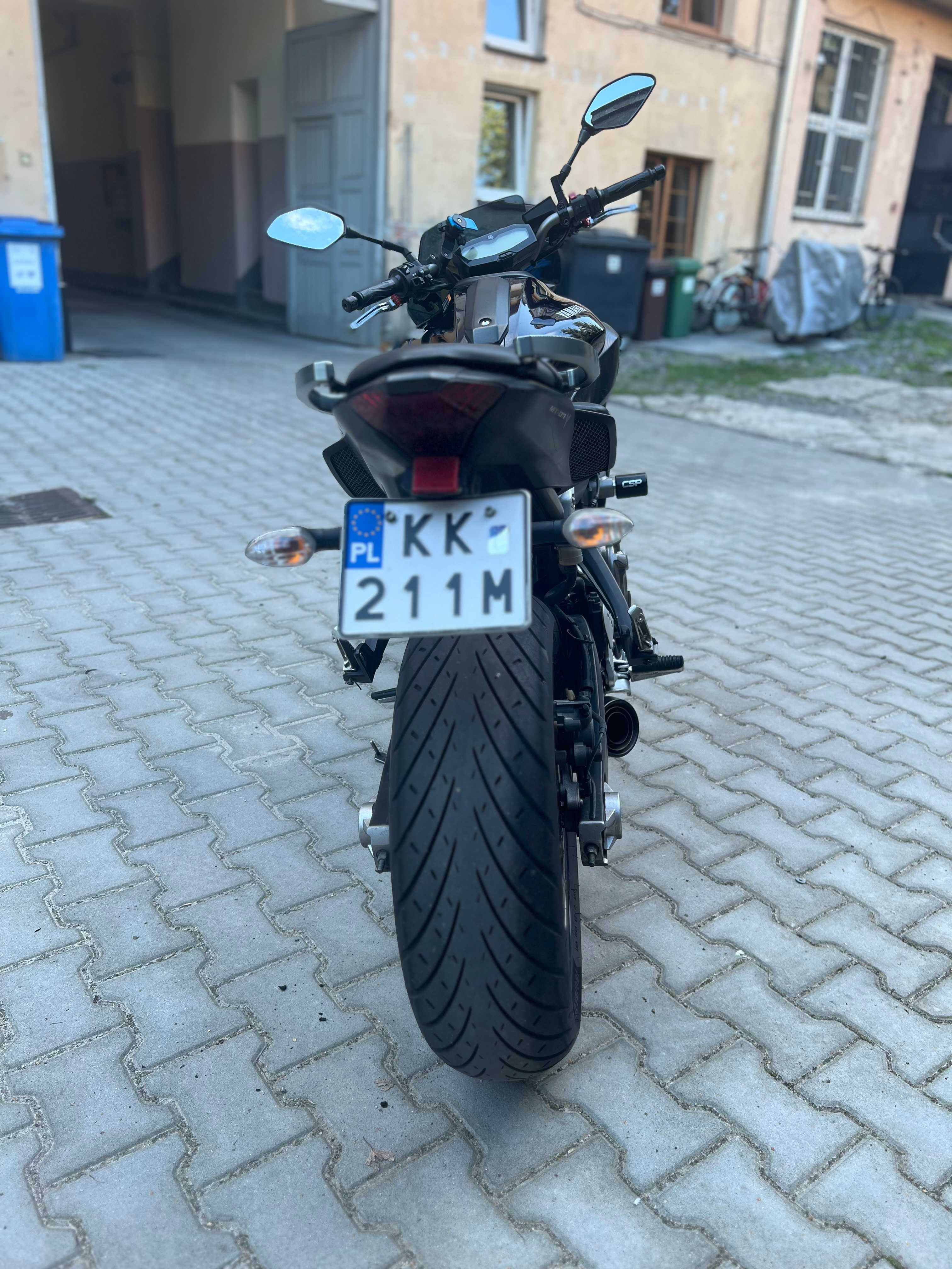 Piękna Yamaha MT 07 ABS 2014
