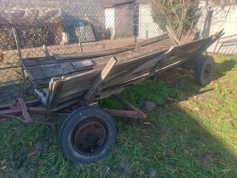 Wóz konny koła kute