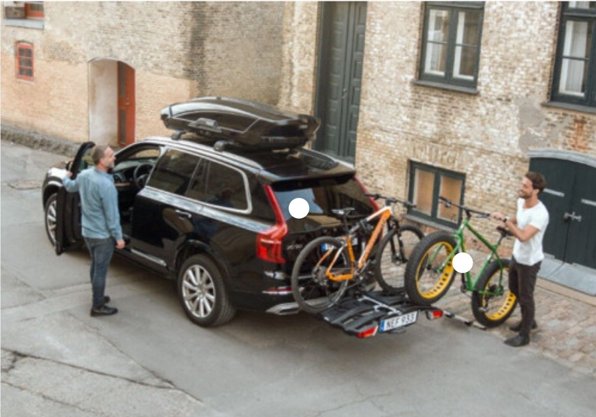Wypożyczenie bagażnik thule wynajem platforma rower hak box Dachowy XT