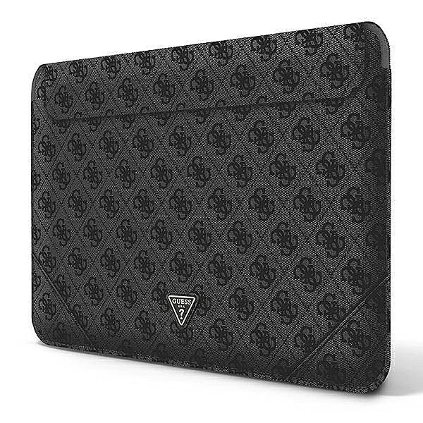 Pokrowiec Guess 4G Uptown Triangle Logo na laptopa 16'' - czarny