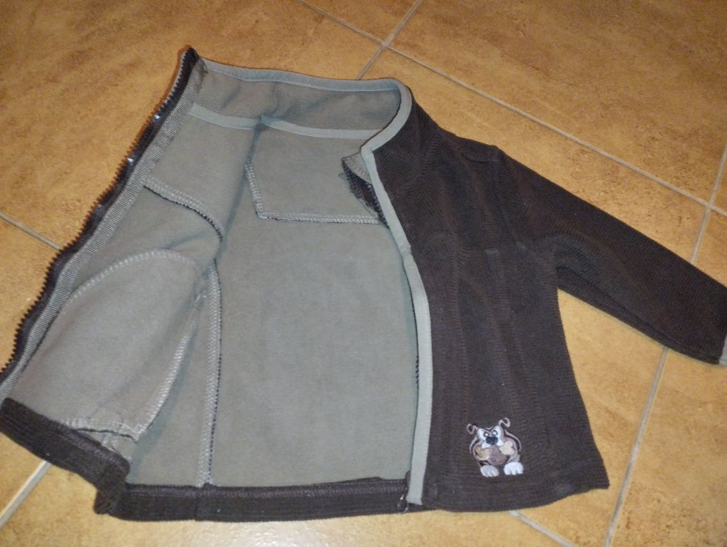 Bluza polarowa ciepła r. 74 dla chłopca early days