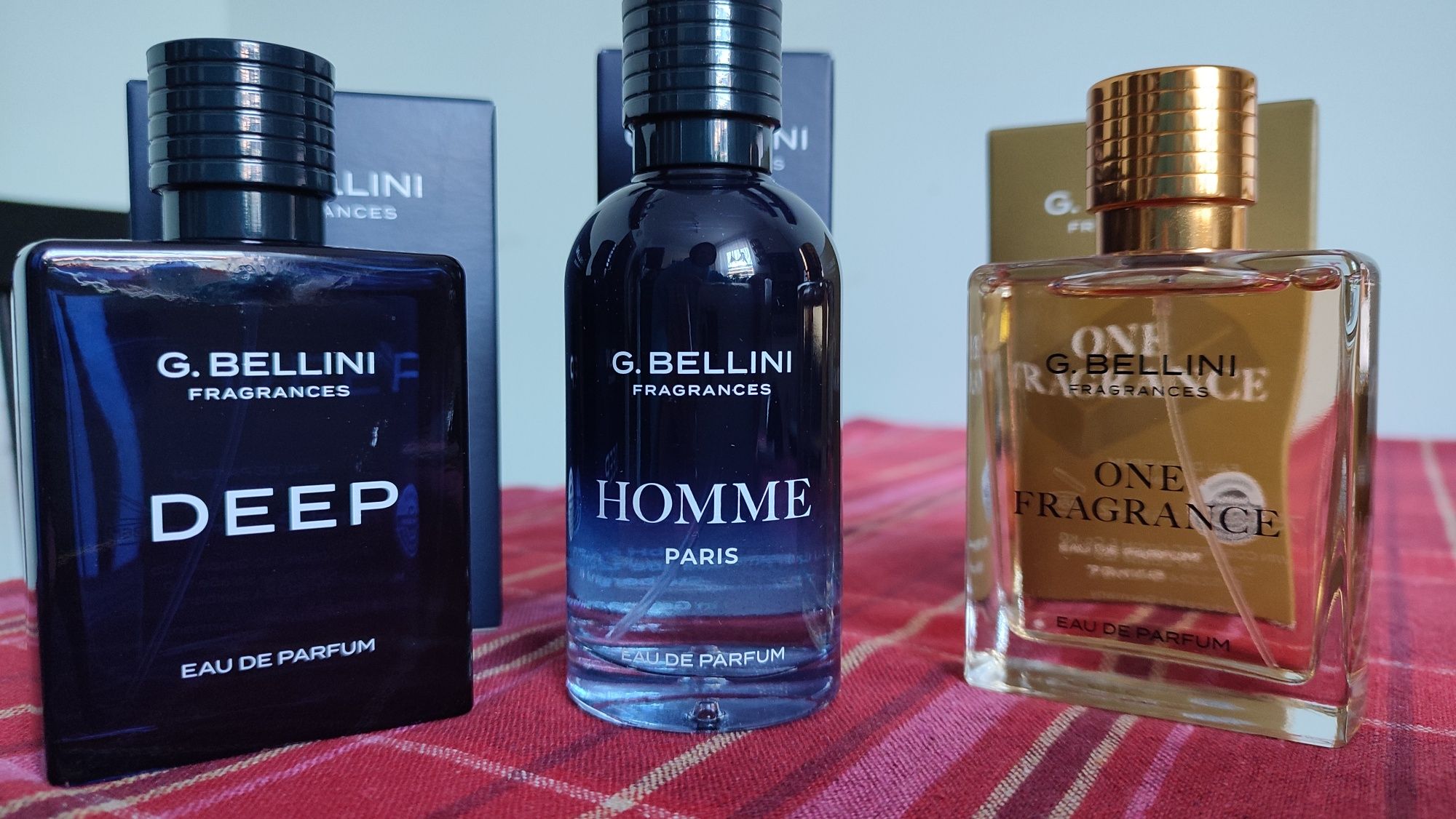 Homme 1szt+One Fragrance 1szt+Deep- G.Bellini-zapach męski