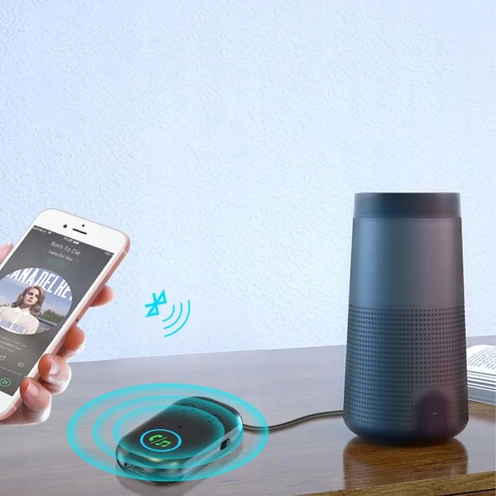 4W1 Odbiornik Nadajnik Bluetooth 5.3 Audio AUX Z Mini Jack 3,5mm