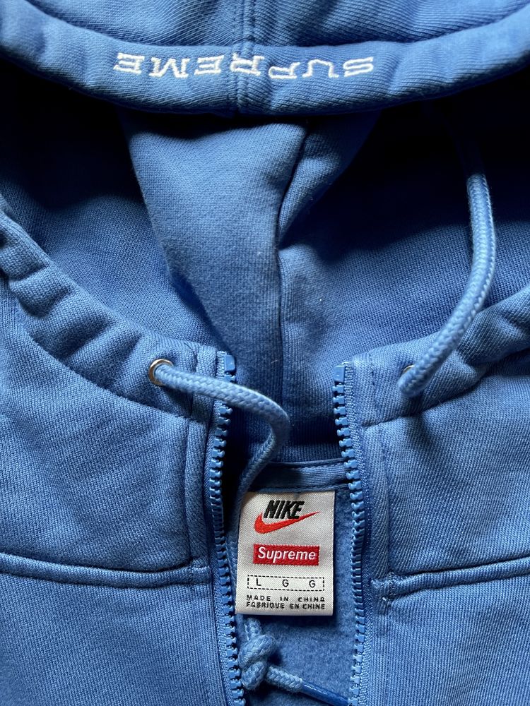 Sweatshirt Supreme x Nike Snake Skin Half Zip Hooded