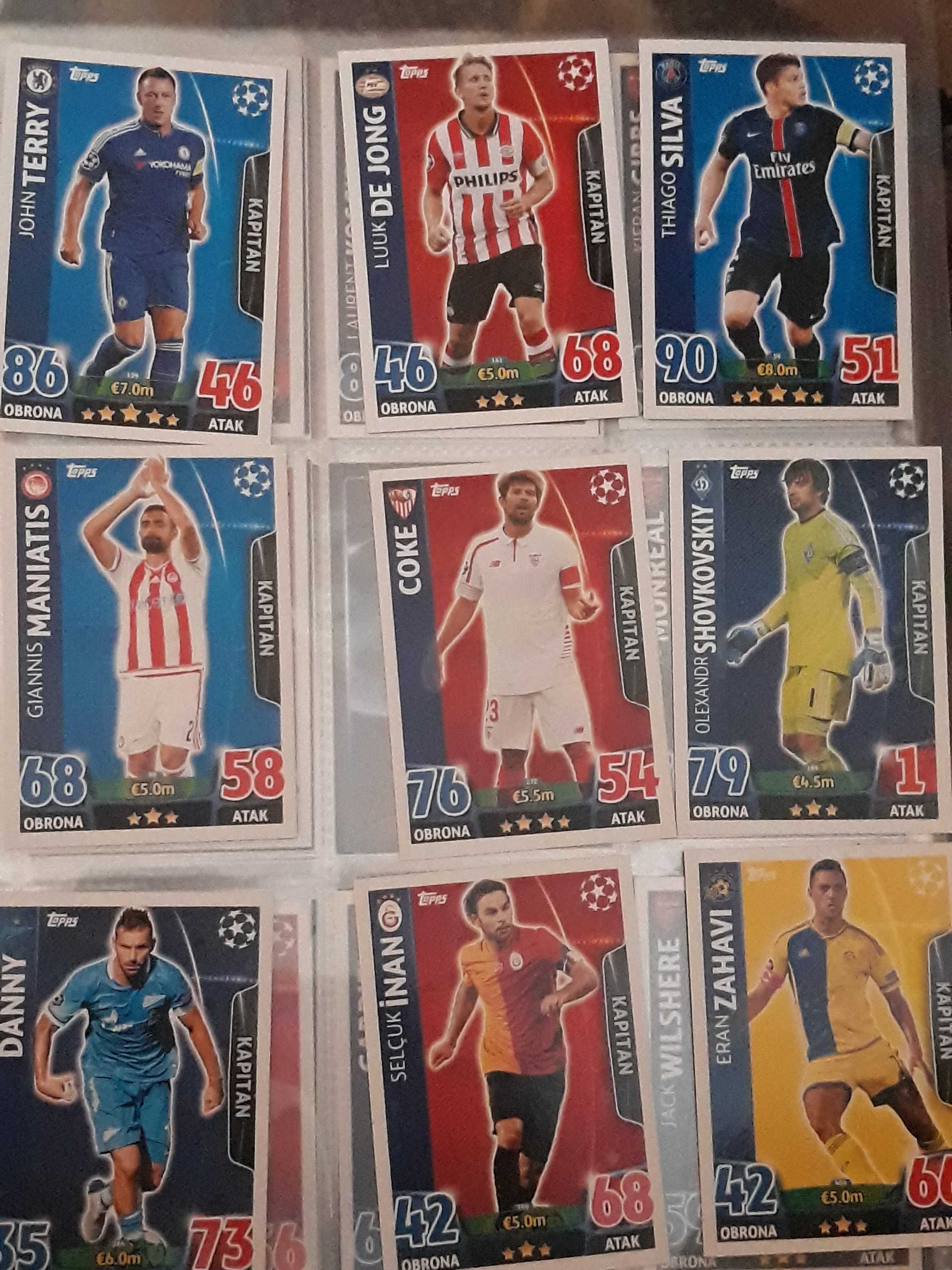 Topps Champions League Karty Kapitan