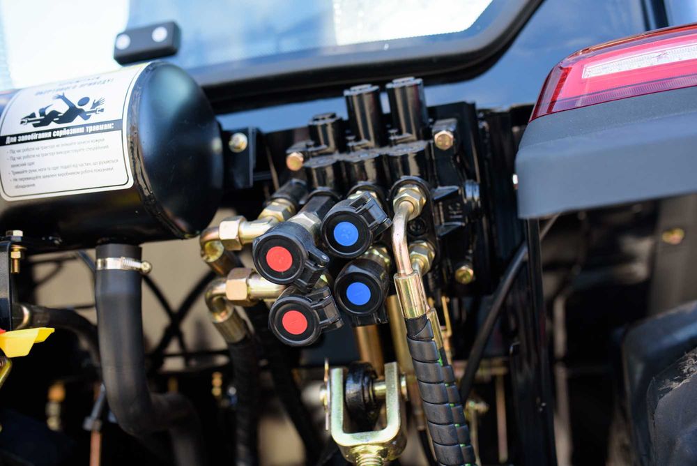 Мінітрактор Скаут 504 Кондиціонер Реверс Компресор Радіальні шини Крюк