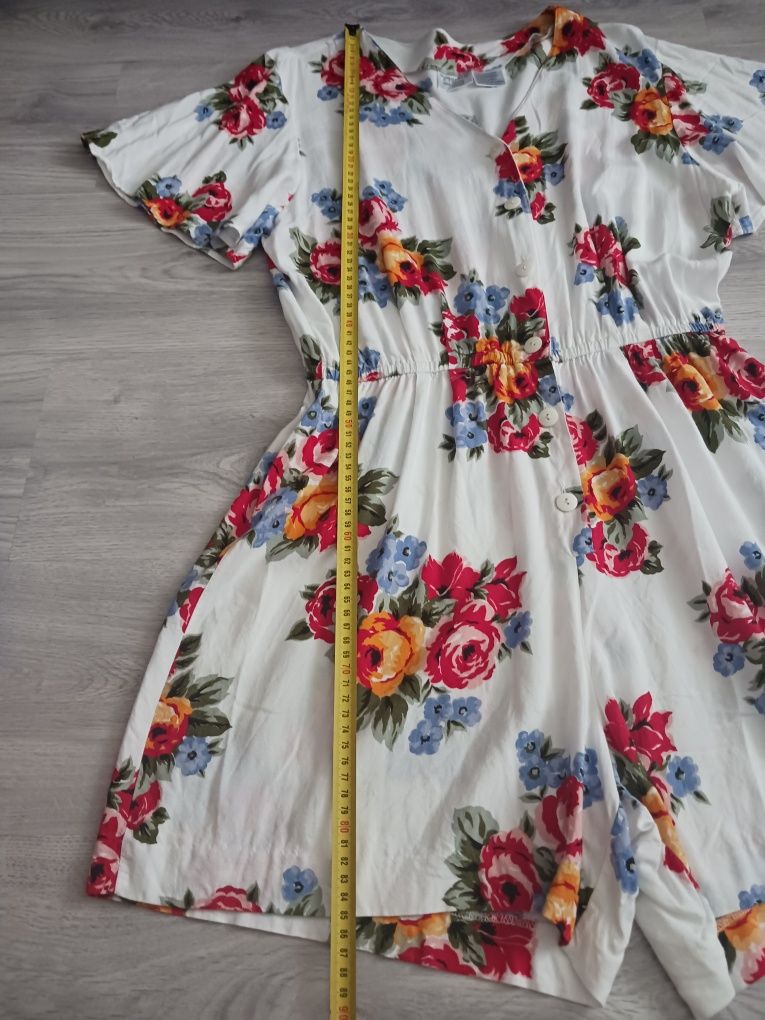 Kwiecisty kombinezon na lato rozm. M/L