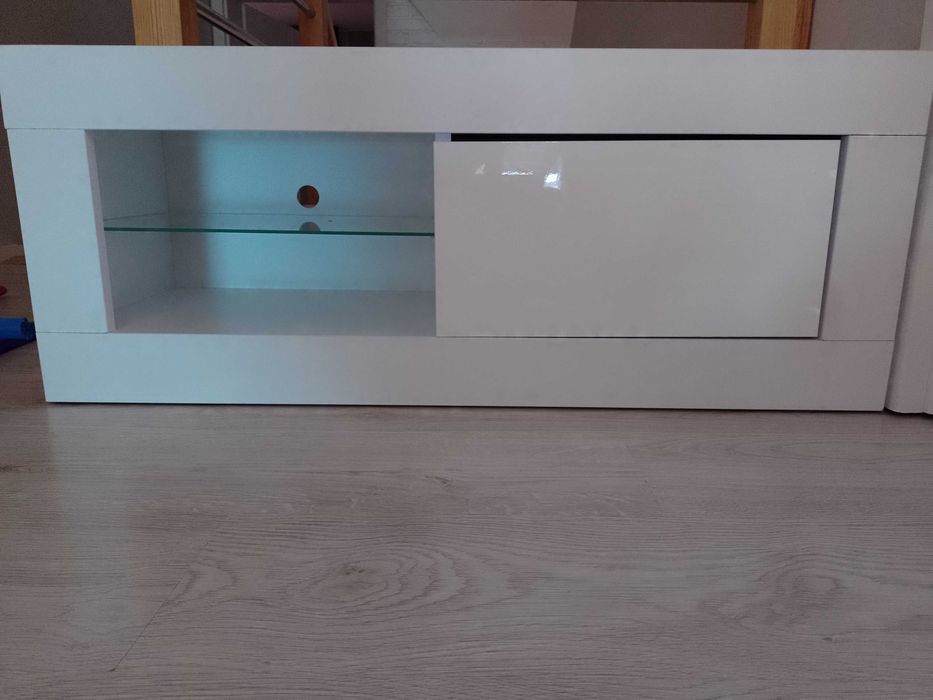 Szafka RTV  biała 100 cm