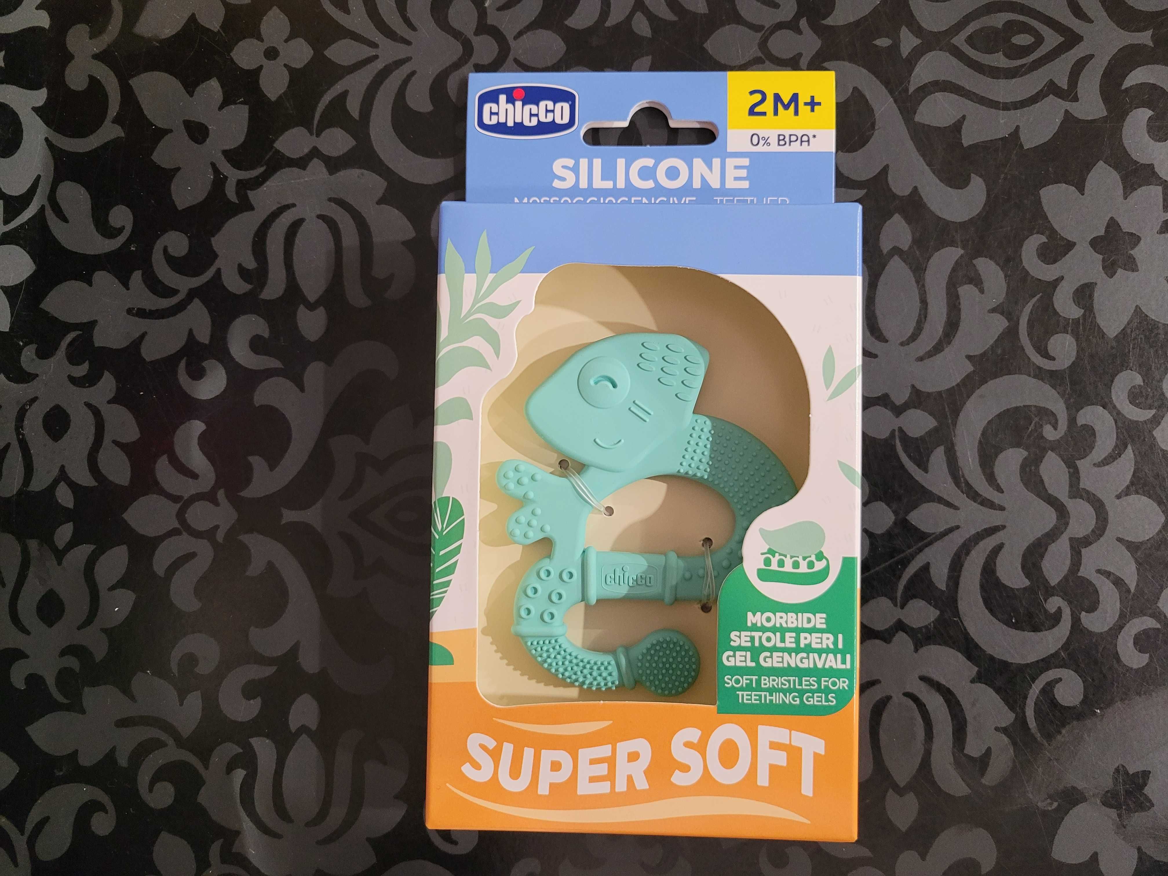 Chicco Gryzak Jaszczurka Silikon Super Soft 2m+ CHI143429