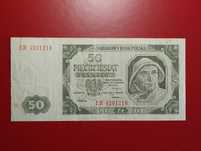 Banknot 50 zł 1948 r Rybak  seria EH
