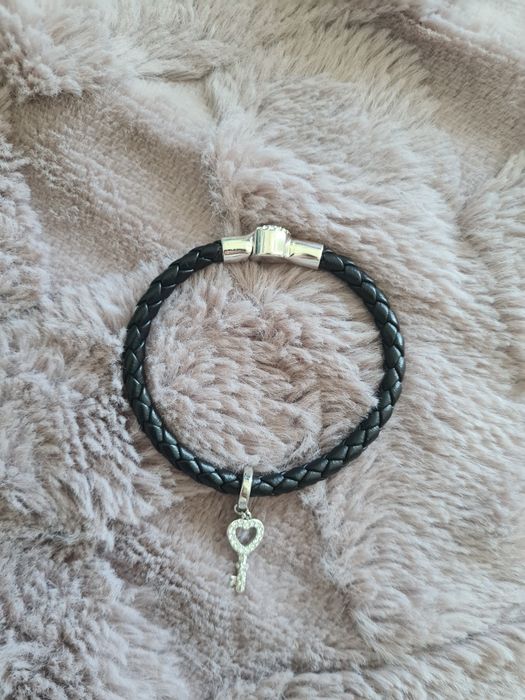 Pulseira Preta Swarovski Original