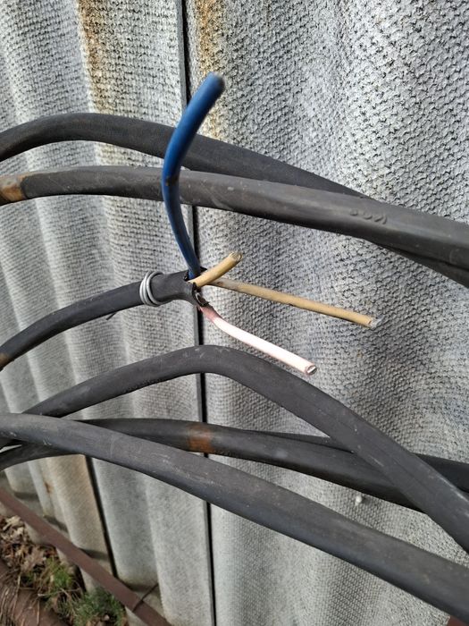 Кабель, алюминий, 4-жильный, 4×10  мм2