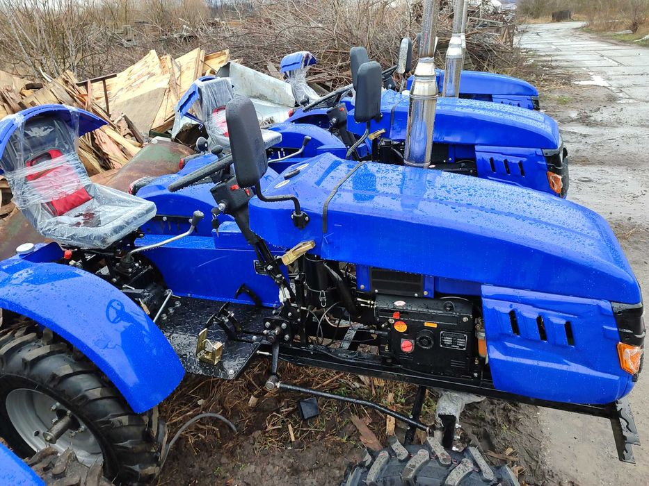 Трактор Булат Т185 фреза и плуг в подарок