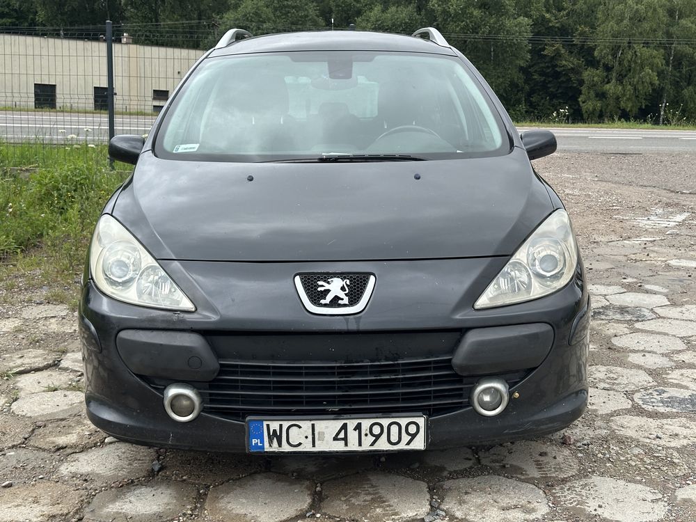 Peugeot 307SW 2005r. 1.6 benzyna, Alufelgi, sprawny, 7 os