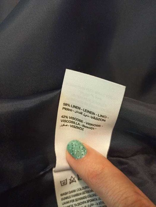 льняное платье р.М