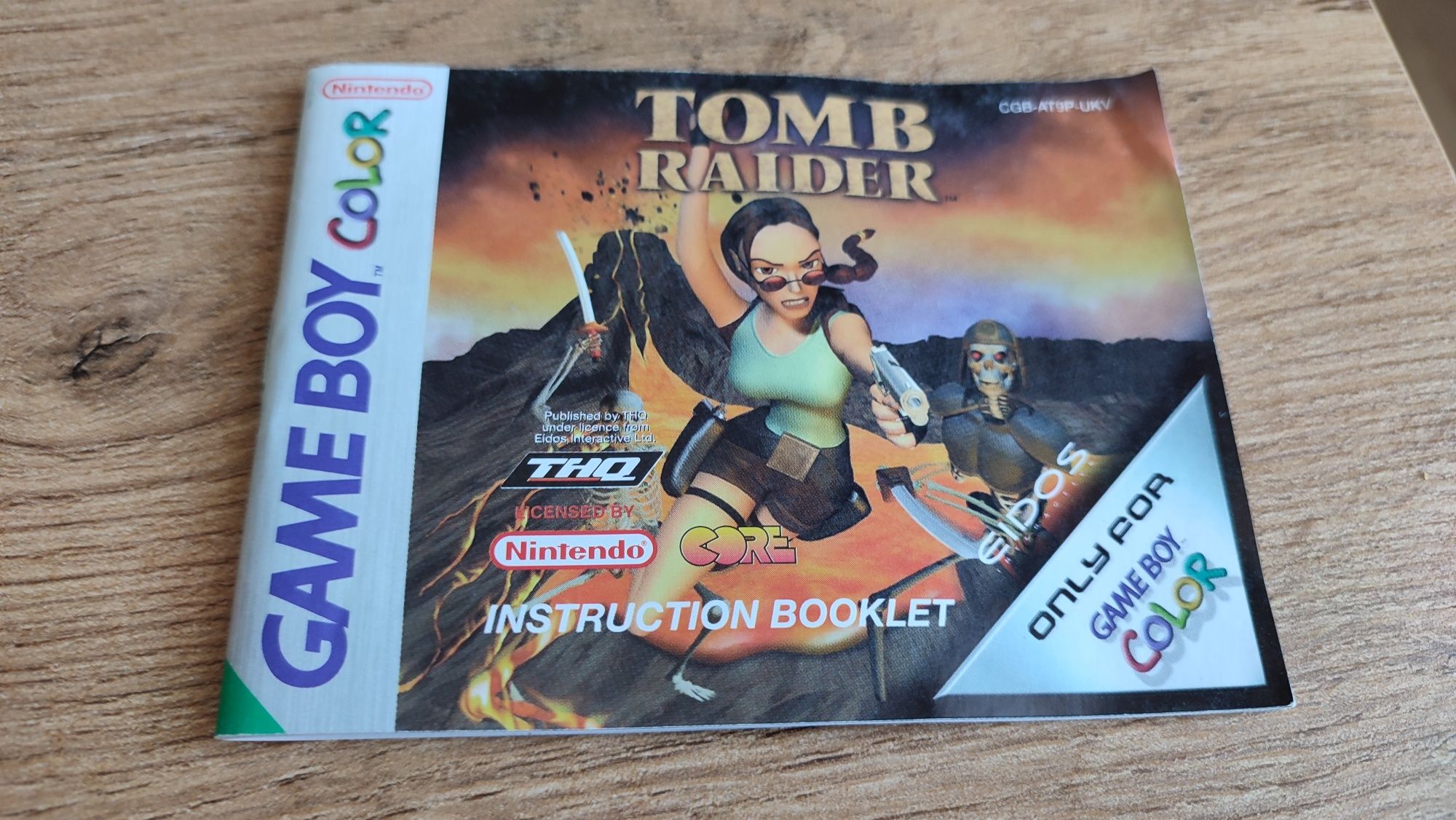 Tomb Raider Nintendo Game Boy Color Komplet 3xAng