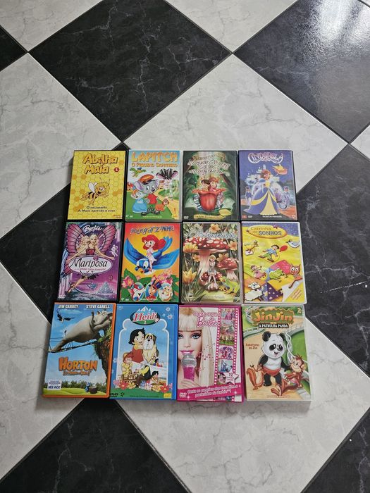 Dvds infantis vários
