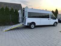 Ford Transit 2.2 TDCI dla NIEPEŁNOSPRAWNYCH 9 osób inwalidzki rampa