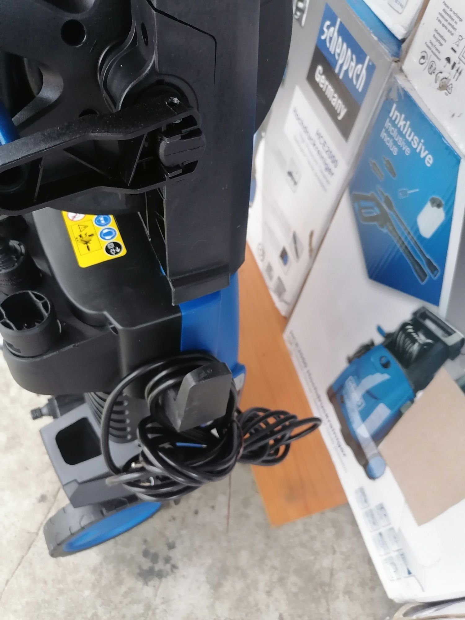 Myjka ciśnieniowa nowa z Niemiec Scheppach HCE 2600 Moc 180bar  mocna