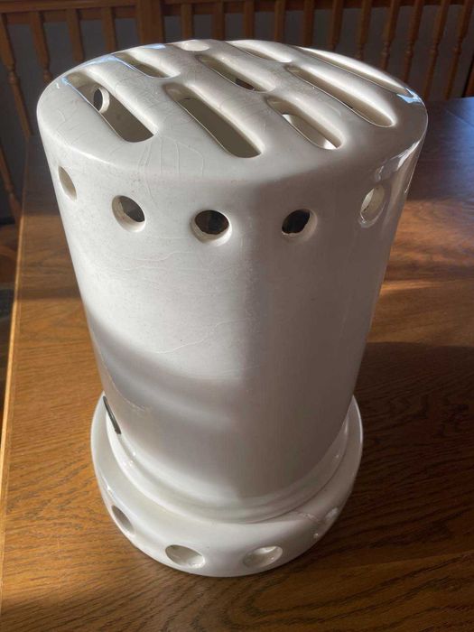 Grzejnik piecyk elektr. śliczny Palux porcelana antyk loft sprawny
