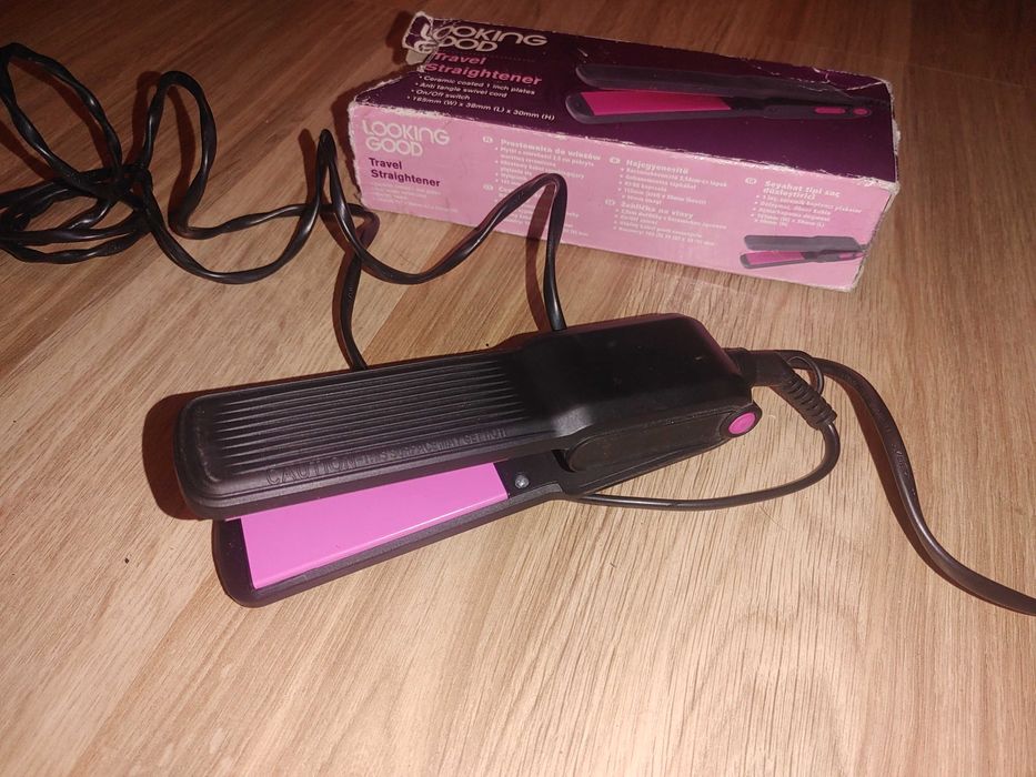 prostownica mala turystyczna podrozna szeroka duze fale