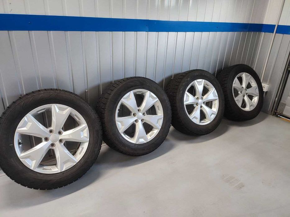 Диски R17 SUBARU 28111SG030 в комплекті з шинами NOKIAN 225/60R17