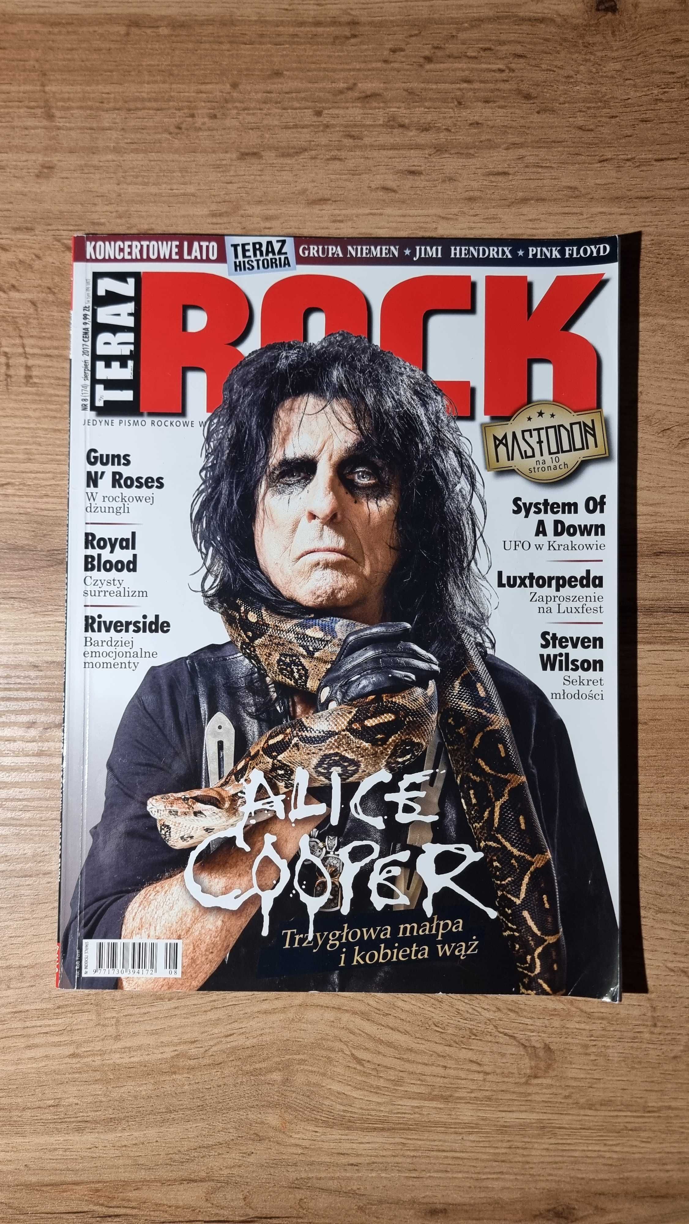 Teraz Rock 8/2017 - Alice Cooper, Mastodon, System of a Down