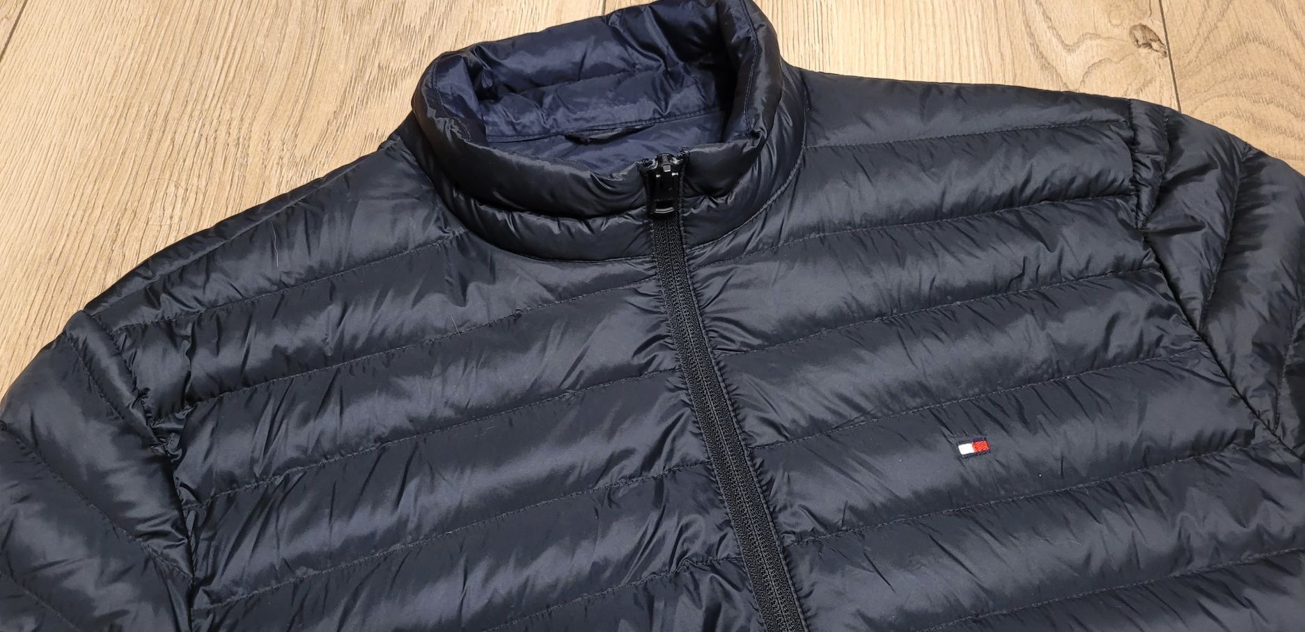 TOMMY HILFIGER Puchowa Kurtka Męska roz. M - J NOWA