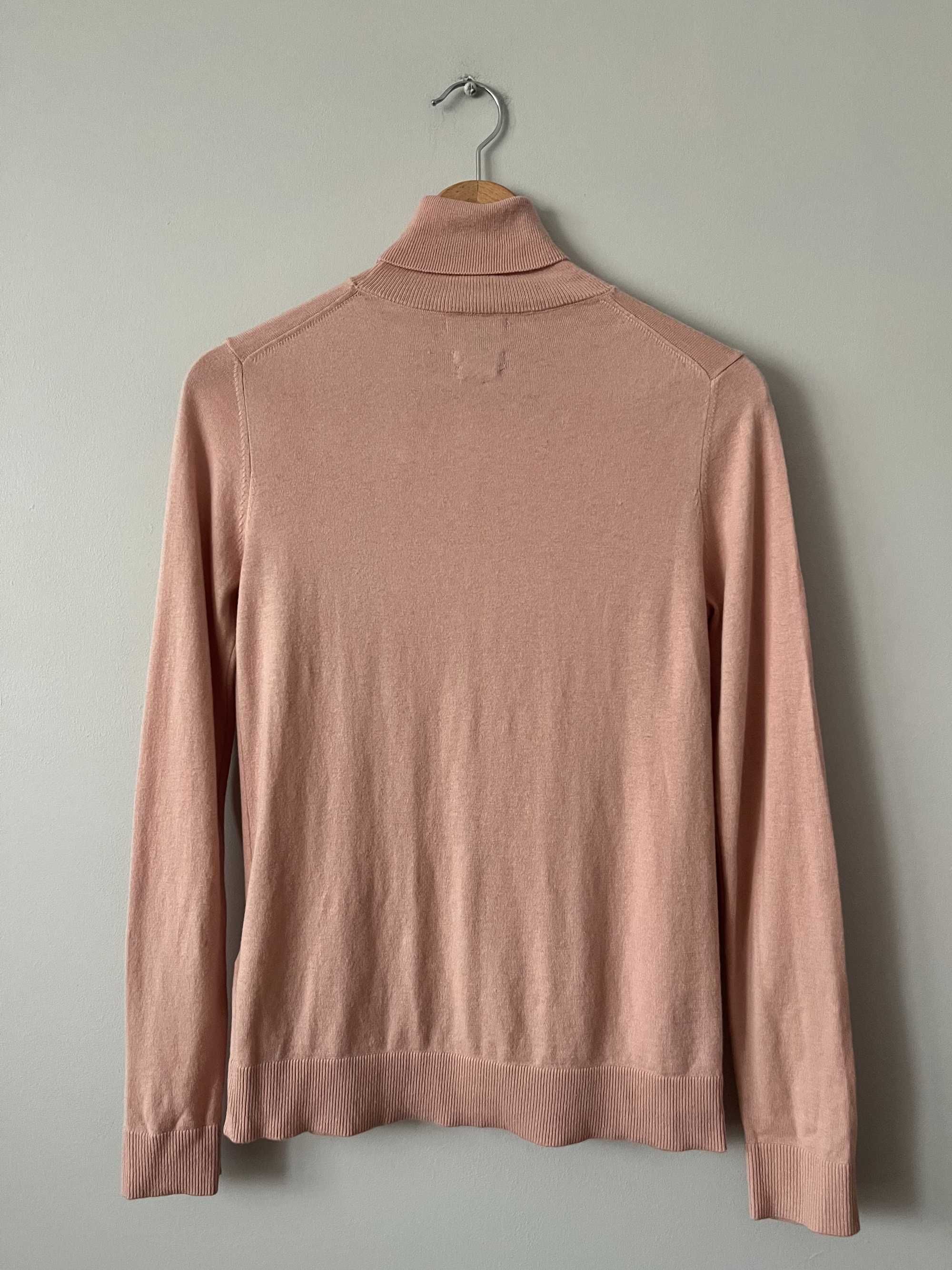Golf Massimo Dutti z wełny i jedwabiu rozmiar XS