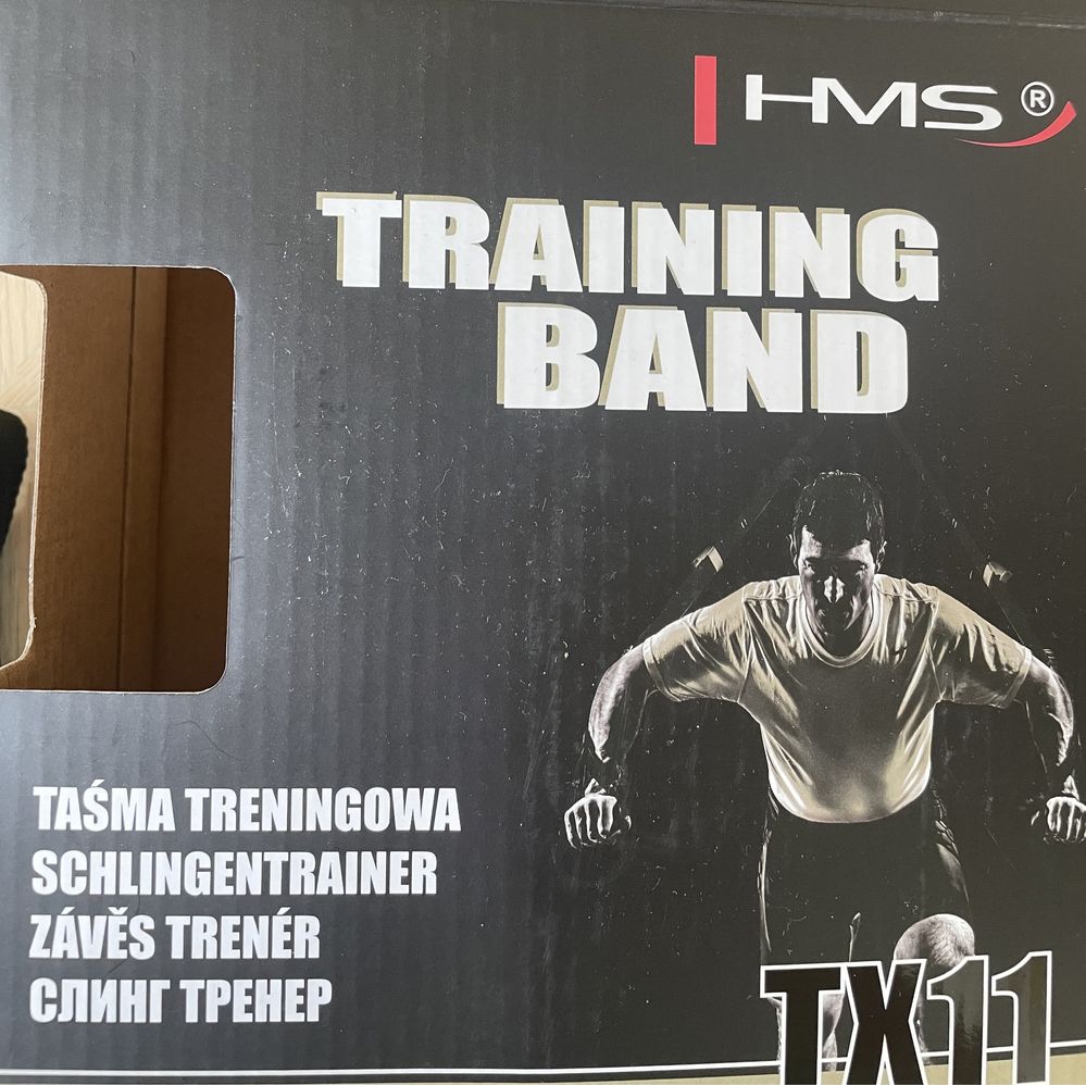 Zestaw Taśmy do ćwiczeń HMS PASY CROSSFIT TX11