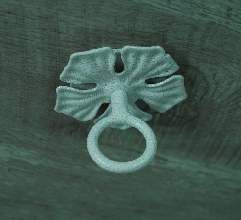 Wieszak Hak Uchwyt sufitowy kuty na doniczkę (W54)