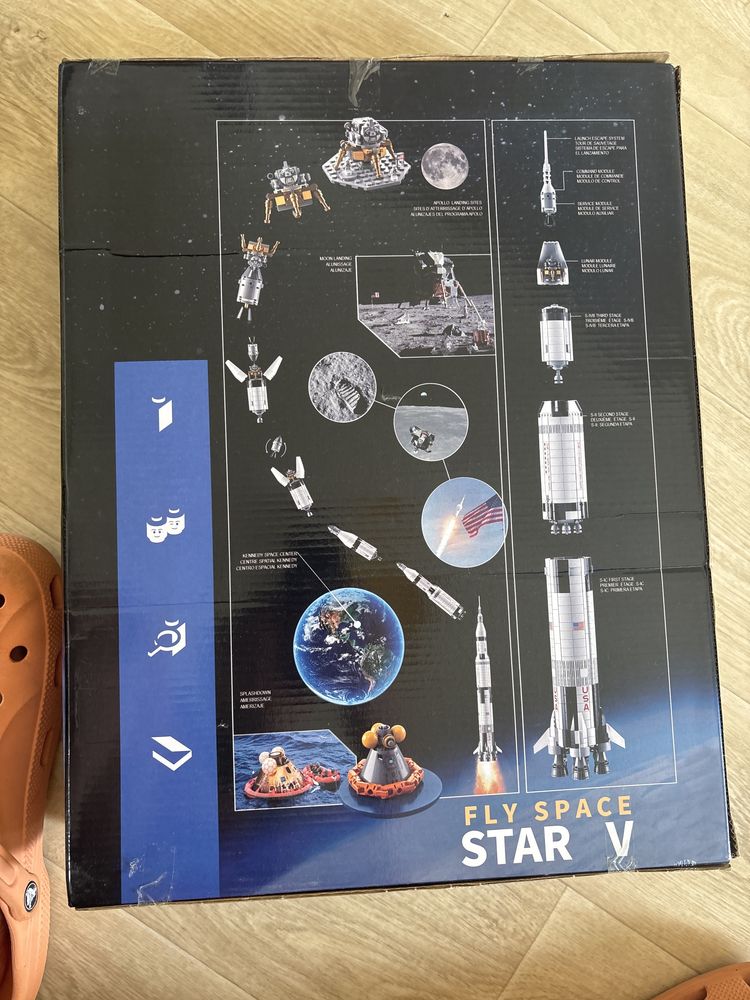 Конструктор lego nasa apollo