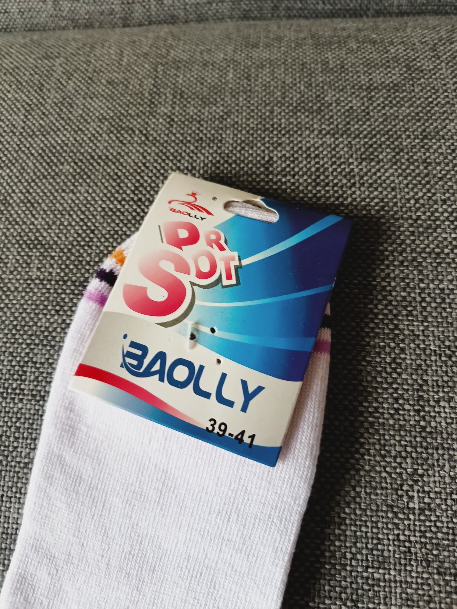 Skarpetki bawełniane, nowe, rozmiar 39-41