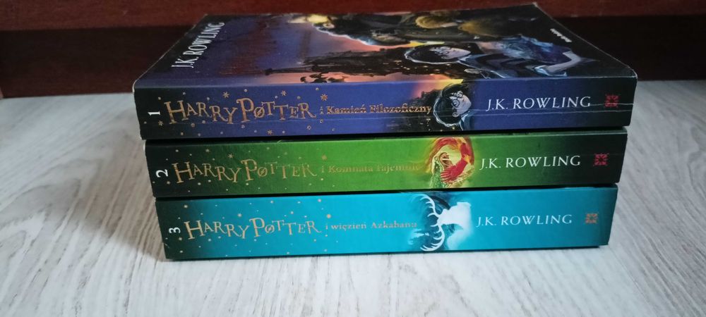 3 Rowling Harry Potter i Kamień Filozoficzny Komnata Tajemnic Azkabanu