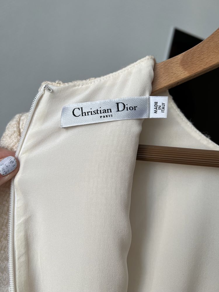 Шерстяное платье Dior винтаж винтажное оригинал