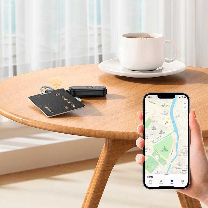 Поисковый GPS трекер BOROFONE BC102 отслеживание вещей в Apple Find My