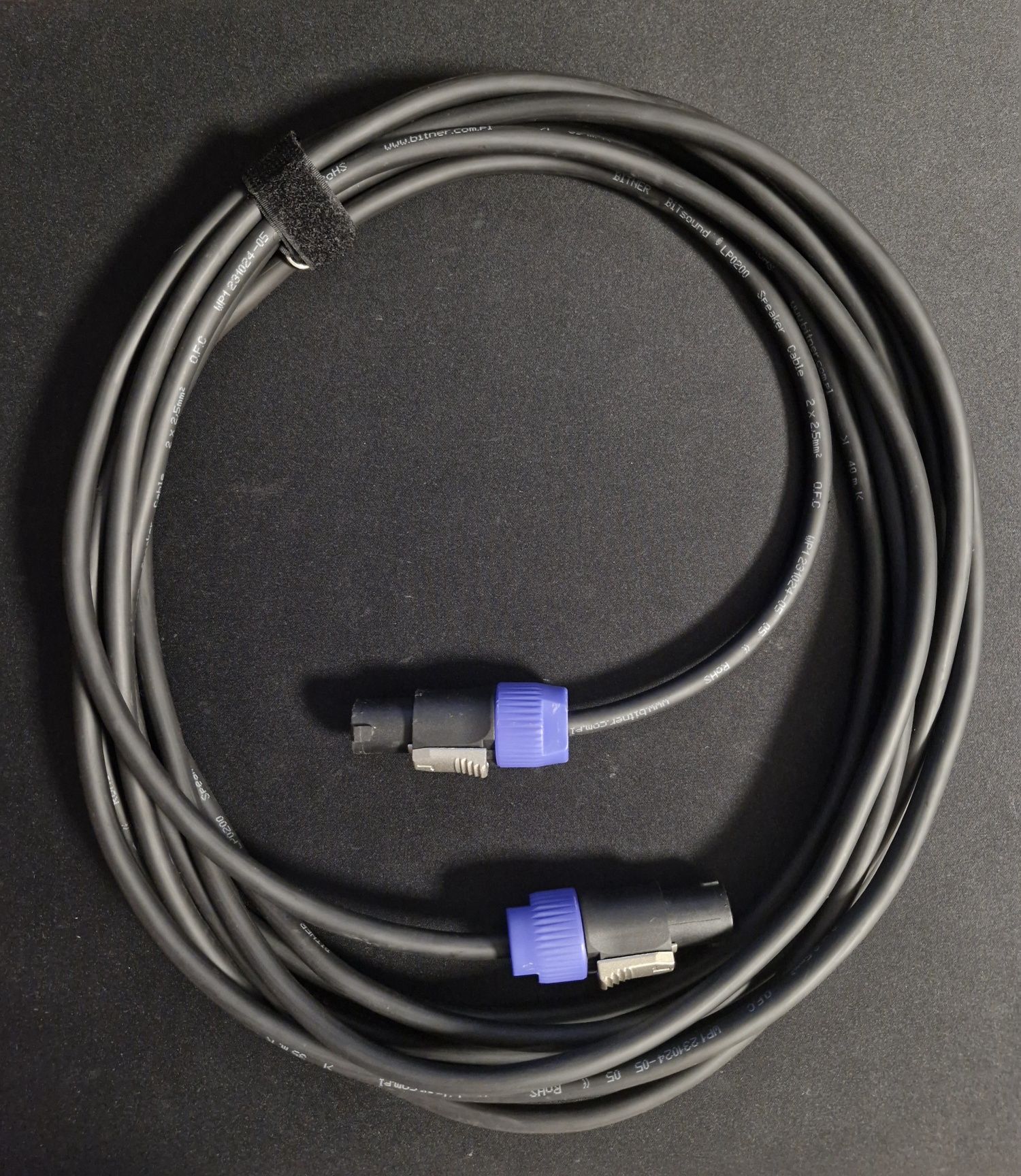 Kable audio XLR, JACK, SPEAKON itp. Na zamówienie