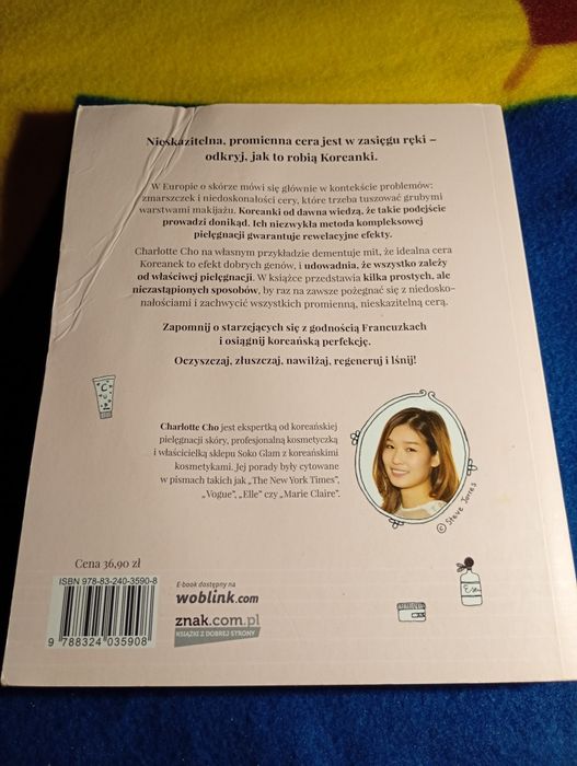 Sekrety urody Koreanek Charlotte Cho książka