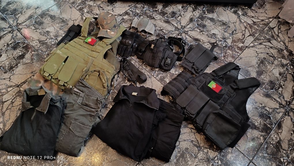 Equipamentos airsoft