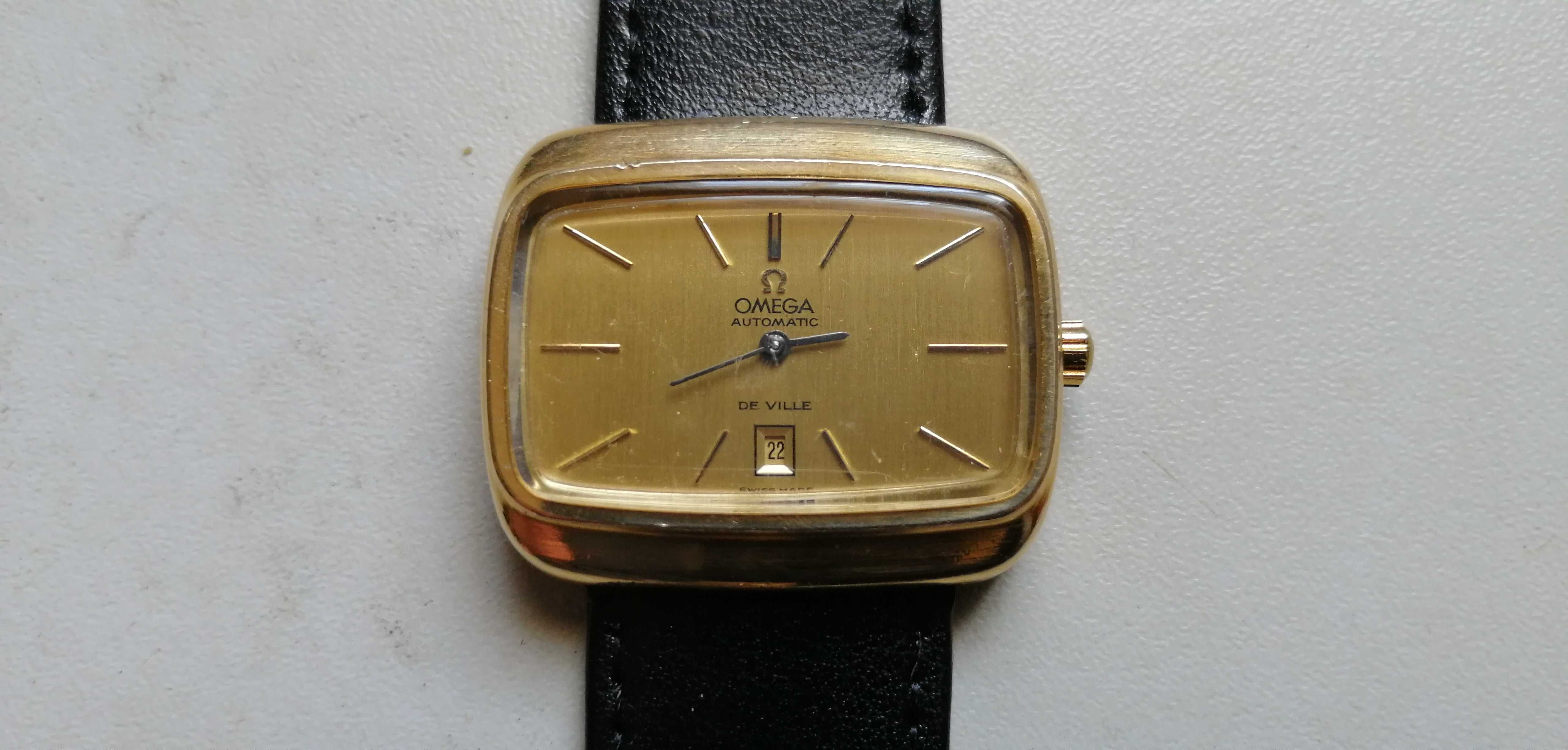 omega - geneve - automat - XL - zegarrek