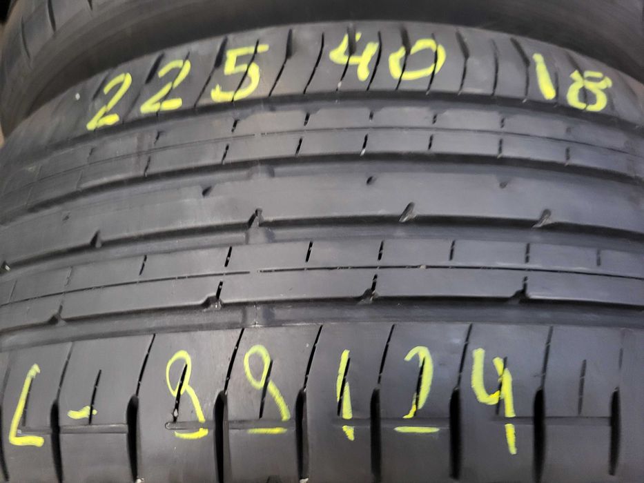225/40r18 92W (L99/24)007 2szt 6/7mm Ziex ZE914B FALKEN 2019r LETNIE
