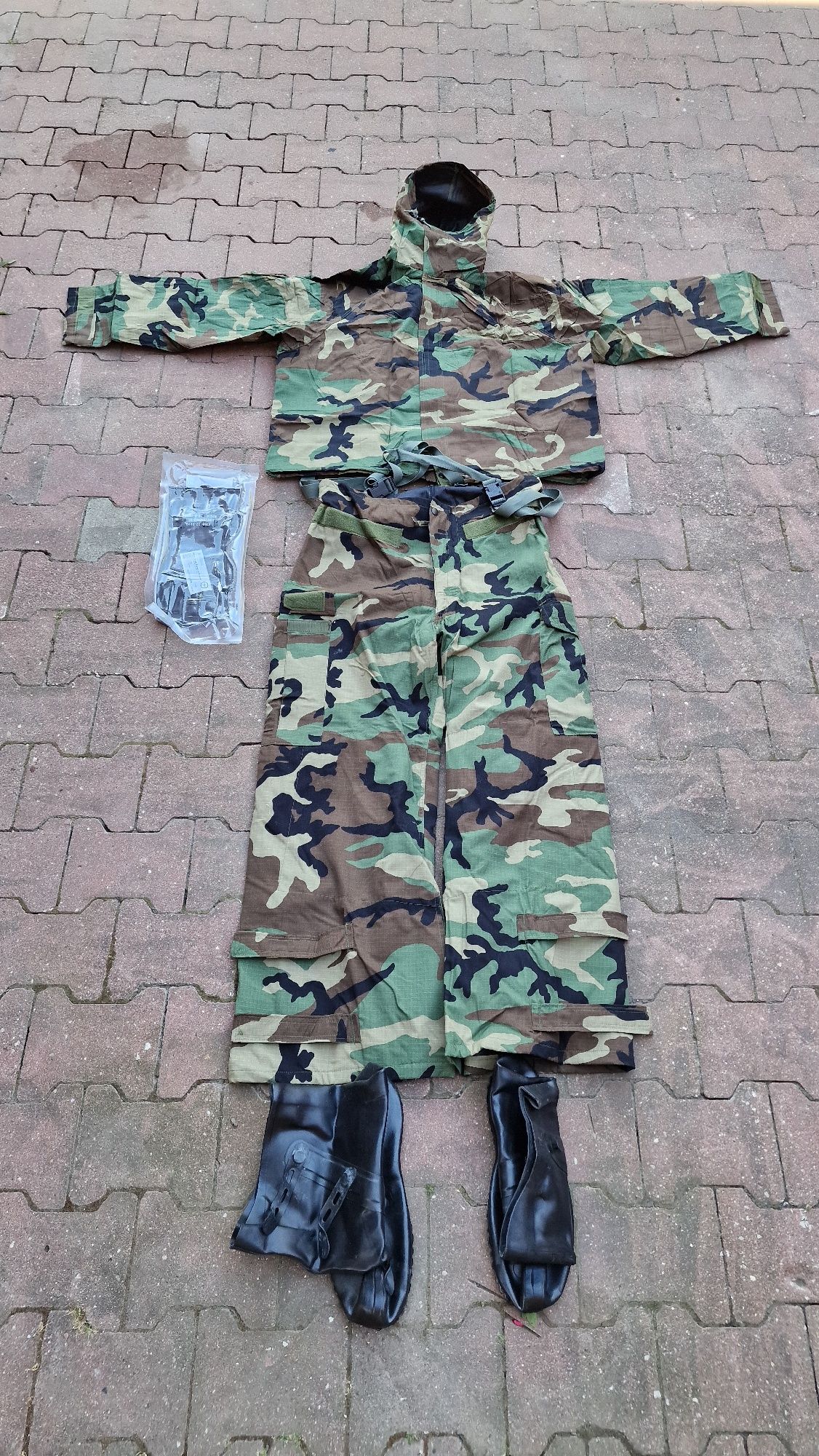 Kombinezon przeciwchemiczny MOPP WOODLAND US ARMY
