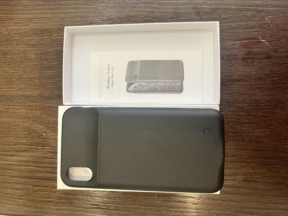 Чохол зарядка iBattery для iPhone Xs Max 4000 mAh black