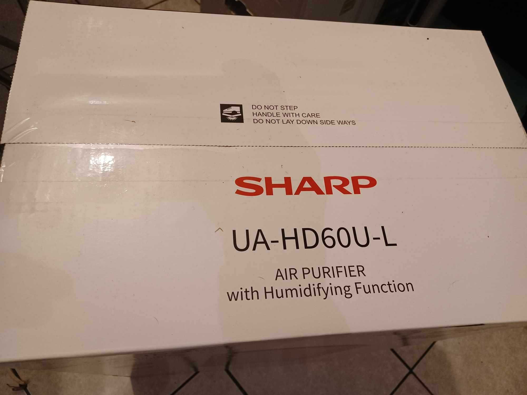 NOWY Oczyszczacz powietrza SHARP UA-HD60E-L stop alergii
