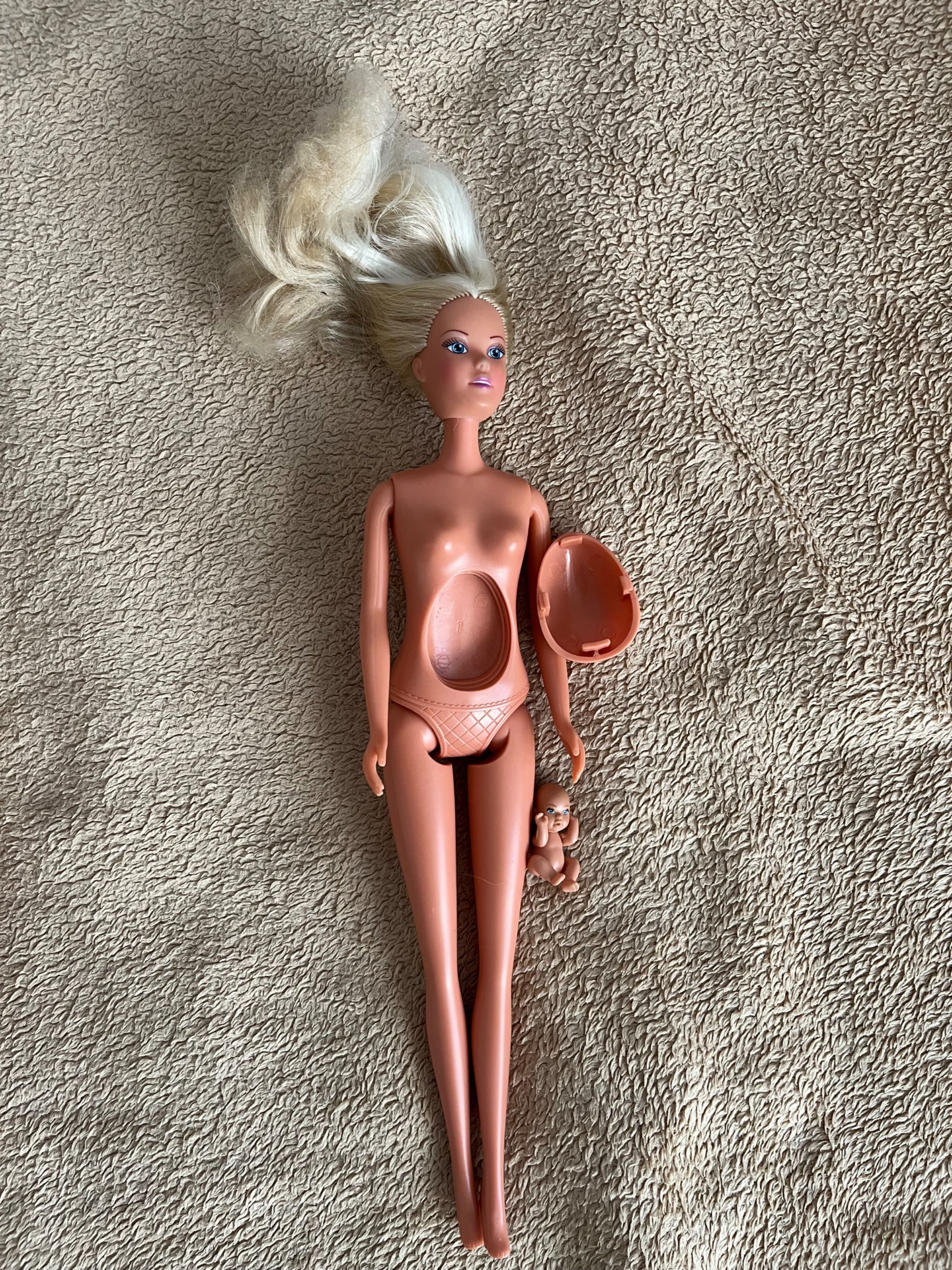 Barbie w ciąży bobasy bliźnięta