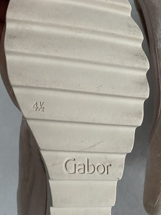 Gabor 37,5 buty na koturnie czółenka