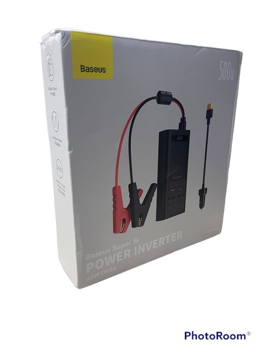 Инвертор Baseus Super Si 500 Вт 12 в 220 в чистая синусода в наличии