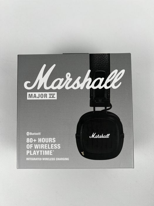 Навушники з мікрофоном Marshall Major IV Black (1005773)
