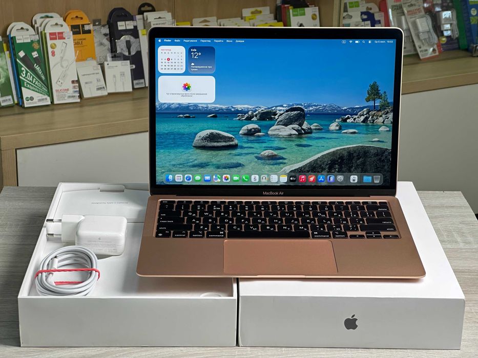 Ноутбук Apple MacBook Air 13 M1 8GB 256GB Gold [A2337] 2024 ІДЕАЛ