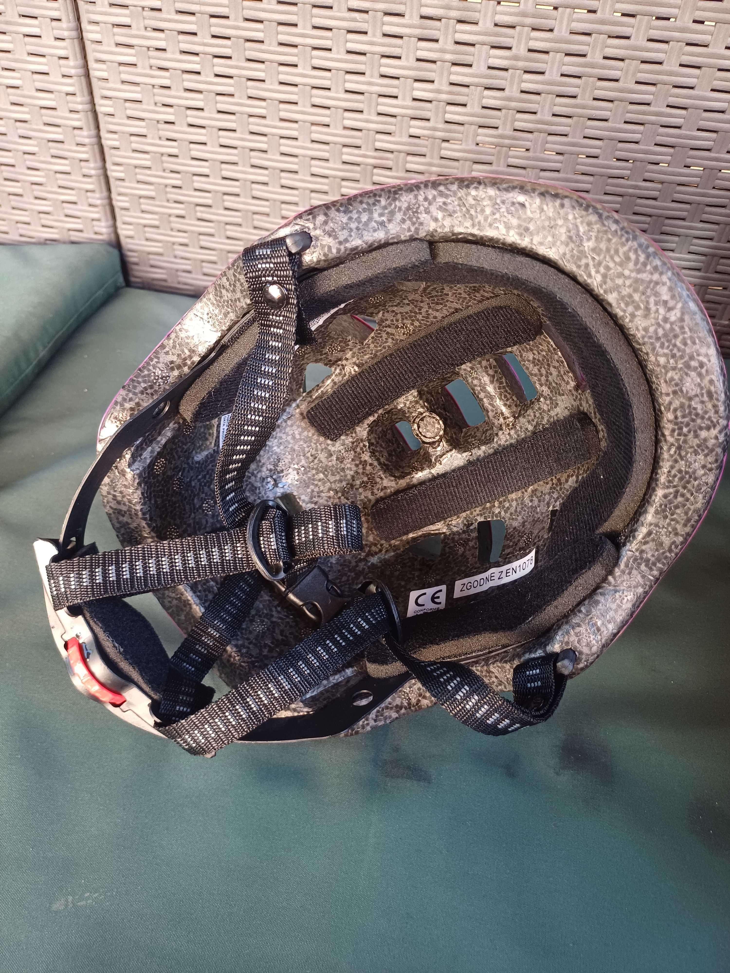 Kask dzieciecy regulowany 48-52cm